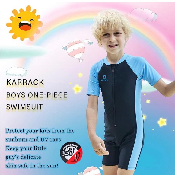 karrack | Swim | Karrack Kids One Piece Rash Guard Swimsuit Kid Water ...